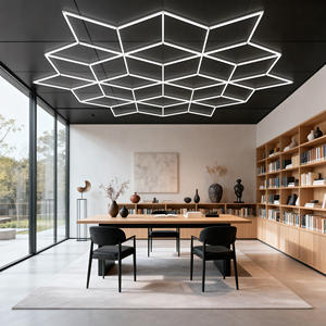 Lumières LED en forme de flocon de neige à CRI élevé, connexion sans soudure, pour bureaux commerciaux, supermarchés, salons de coiffure - Product Image 6