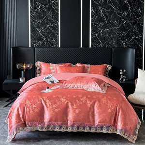 Ren phong cách Châu Âu gongsatin <span class=keywords><strong>Jacquard</strong></span> len <span class=keywords><strong>Comforter</strong></span> Bộ 11 miếng chống nước mùa thu mùa - Product Image 6