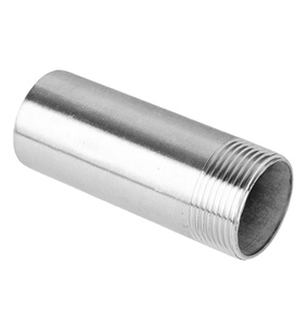 Trung Quốc Nhà Sản Xuất Đánh Bóng Thép Không Gỉ 201 304 316 Duy Nhất Nam Chủ Đề End Dài Nửa Ống Phù Hợp Mở Rộng Núm Vú - Product Image 3