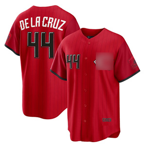 Camiseta del Estadio City Connect de Cincinnati 2026, Número 44 # De la Cruz 30 # Griffey Jr. 99 # McLain 29 #   Camiseta de Béisbol Americana Cosida Friedl - Product Image 3