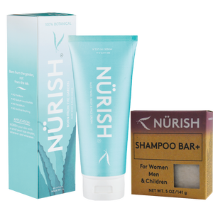 Nurish 3.4 oz Hydratant et Barre de Shampooing + Combo - Product Image 1
