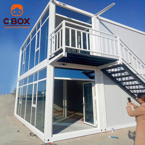 Cbox Prefabricado, Edificio Modular de 2 Pisos con Paneles de Vidrio, Oficina, Hotel, Hospital, Bar, Cafetería, Casa Contenedor - Product Image 6