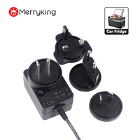 Adaptateur secteur AC/DC certifié UL CE SAA UKCA KC avec prise interchangeable 5V 9V 12V 1A 2A 2.5A