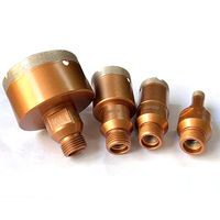 5/12/20/40/50/68mm à paroi mince CNC forets de noyau de diamant pour carreaux de porcelaine et Dekton