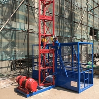 Lève-briques, machine à soulever le ciment avec moteur et boîte de vitesses, capacité de levage de 500 à 3000 kg, élévateur de marchandises pour la construction