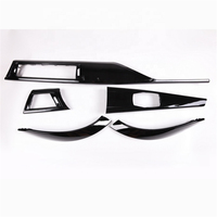 Accessoires Intérieurs de Tableau de Bord Améliorés Noir Brillant pour BMW F30 F32 F36 F80 F82