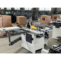 W15-CM10H Machine à bois combinée 5 fonctions : Dégauchisseuse, Raboteuse, Dégauchisseuse-épaisseuse, Raboteuse de surface