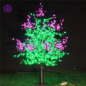 <b>Artificial</b> Simulation Lilac <b>Tree</b> with LED Lighting for Ornamental Displays and Landscape Decoration - Product Image 3