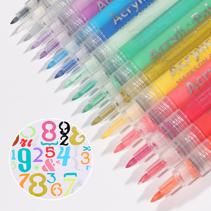 Pincel de uñas marcador 3D pluma de graffiti dibujo pluma de pintura de uñas línea de gancho herramientas de arte de uñas rotulador de pintura acrílica - Product Image 5