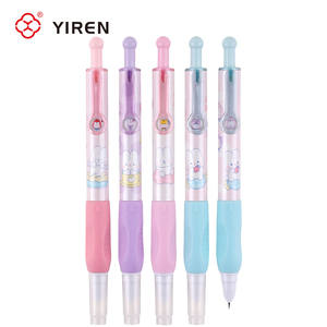 Yiren प्यारा खरगोश कार्टून फाउंटेन पेस्टल रंग चिकनी लेखन बच्चों पसंदीदा स्टेशनरी - Product Image 1