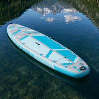 Planche de SUP gonflable portable et pliable TOURUS, durable et légère, pour le surf