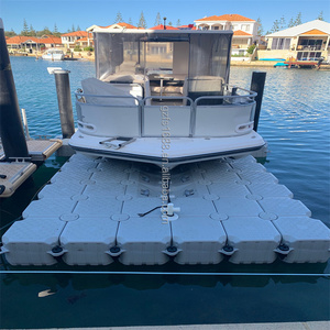 Ponton flottant modulaire, quai flottant, ponton <span class=keywords><strong>pour</strong></span> <span class=keywords><strong>bateau</strong></span>, ponton à roulettes - Product Image 3