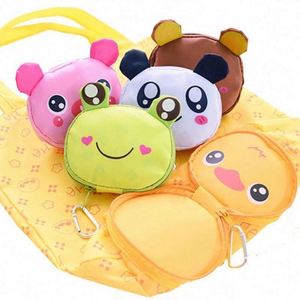 Sac de courses pliable réutilisable en forme d'animal de dessin animé créatif, sac de courses pliable portable, sac de courses pliable pour supermarché, sac de courses pliable pour épicerie - Product Image 4