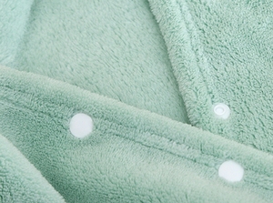 Toalla de Baño con Capucha Reversible Ecológica Personalizada, Manta de Terciopelo Cuadrada para Bebé, Diseño de Dibujos Animados para Dormitorio y Hotel - Product Image 2