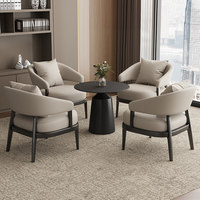 Conjunto de Sillones Modernos para Recepción, Asiento Individual con Respaldo, para Consultorio Médico, Dental o Área de Negociación