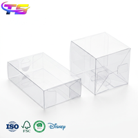 Boîte d'emballage pour cadeaux de saison des fêtes, boîte en plastique transparente haute qualité, solution décorative en PET PVC, livraison rapide