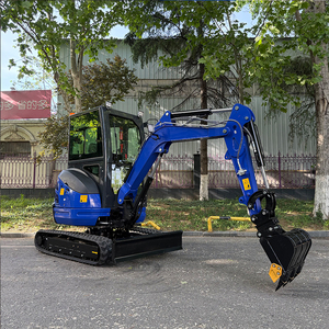 LIVRAISON GRATUITE Mini-excavatrice à moteur 3,5 tonnes 1,2T 2,5T Excavatrices Bagger Digger Pelle de ferme Excavadora Prix bas Plusieurs produits - Product Image 4