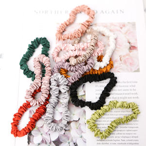 <span class=keywords><strong>ที่</strong></span>มัดผมไหมหม่อน100% 1ซม. <span class=keywords><strong>ที่</strong></span>มัดผมแบบยืดหยุ่นสำหรับผู้หญิงและเด็กผู้หญิง - Product Image 3