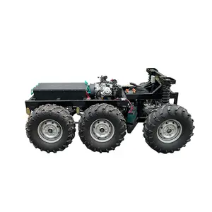 CAN Protocol Remote Control Self-Driving 6 Wheels Drive Electric Cargo Truck Off-Road ATV Vehicle Chassis