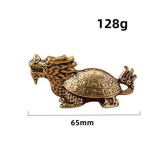 Adornos Pequeños de Dragón de Latón de Nueve Hijos para Coleccionables de Arte y Decoración de Bodas - Product Image 5