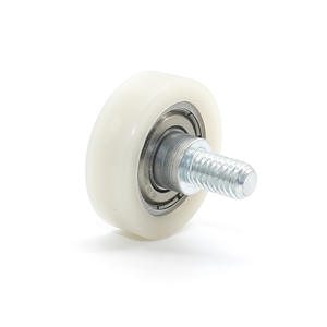 Poleas de Nailon de Ingeniería Especial con Rodillos Recubiertos de Goma y Ruedas Planas M6 para Automatización de Puertas y Ventanas - Product Image 4