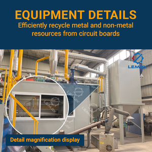 CPU Recycling Machine <b>Computer</b> PCB Boards Crushing Separating Machine - Product Image 6