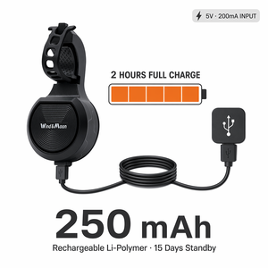 Timbre Eléctrico para Bicicleta 130dB, Bocina USB Recargable para Bicicleta Eléctrica, Timbre para Bicicleta IP66 - Product Image 3