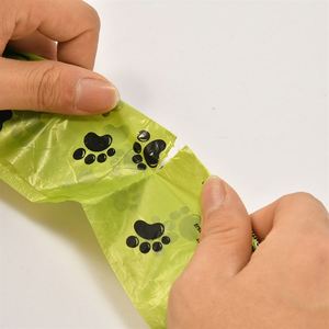 CDHB Hot Sale Eco-Friendly Biodegradable Dog Poop Bags Colorful Printed <b>Compostable</b> Plastic Waste Bags - Product Image 6