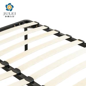 Cadre De Lit Moderne En Bois Et Metal <span class=keywords><strong>King</strong></span> цельный размер Fer a En Bois a Bas Prix освещенный итальянский каркас кровати - Product Image 4