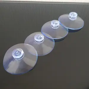 Custom Wholesale Vacuum Glass Clear Suction Cup Silicone Rubber Suckers