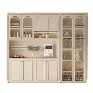 Restaurant Wine And Tableware Storage Cabinet French Style. Dinner Side Cabinet Restaurant Dinner Side Cabinet