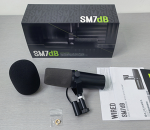 Chuyên Nghiệp Sm7dB <span class=keywords><strong>Microphone</strong></span> Phòng Thu Năng Động Có Dây <span class=keywords><strong>Microphone</strong></span> Với Được Xây Dựng-Trong Preamp Cho Ghi Âm Podcast Ca Hát - Product Image 4