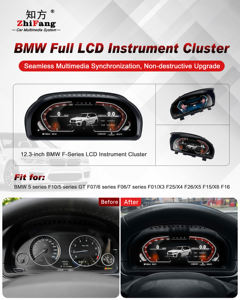 Suministro de fábrica de la serie de tablero LCD completo de 12,3 pulgadas para 5 Series F10 F11 F18 <span class=keywords><strong>GT</strong></span> F07 6 Series F06 F12 F13 7series F01 F02 - Product Image 2