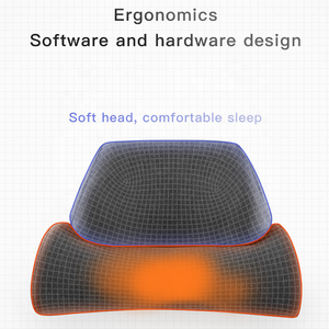 Oreiller chauffant <span class=keywords><strong>anti</strong></span>-ronflement 2 en 1 Soulager les douleurs au cou Oreiller en mousse à mémoire de forme fonctionnelle pour le sommeil - Product Image 4
