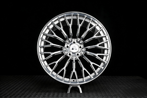 Jantes forgées légères haut de gamme 17 18 en alliage d'aluminium noir brillant pour voitures de luxe JWL VIA pour K1 <span class=keywords><strong>K2</strong></span> K3 E2 E3 D2 C1 C2 W167 C167 - Product Image 5