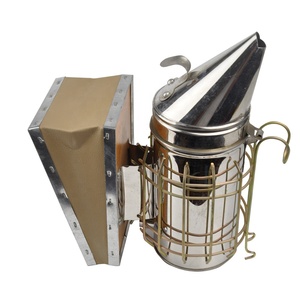 Tubo de acero galvanizado de la abeja de la miel mantener fumador agricultura apicultura equipo colmena herramientas suministros - Product Image 6