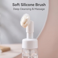 Bouteille à pompe mousseuse personnalisable avec logo, 100 ml, 200 ml, pour produits de beauté, soins de la peau, nettoyant facial, emballage vide, pulvérisateur pour perruques