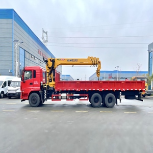 Camión Grúa Pesada de 14 Toneladas, 6X4, <span class=keywords><strong>Tres</strong></span> <span class=keywords><strong>Ejes</strong></span>, Caja Extendida de 8.5m, Brazo Telescópico para Transporte de Infraestructuras Grandes - Product Image 4