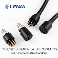 Conector Subacuático Compatible con SubConn de 10 Pines, Macho y Hembra, Cable de Pasamanos, 10A 600V IP69K, Impermeable, Chapado en Oro, Circular Marino