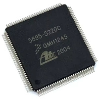 5895-5220C Componentes Electrónicos IC QFP-128, Chips Vulnerables para Placas de Computación ABS Automotrices, IC Automotriz
