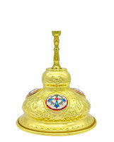 Chandelier orthodoxe plaqué or antique HT pour église ou bureau – Fournitures religieuses