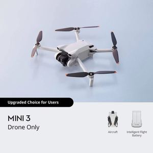 95% New D JI <b>Mini</b> 3 RC Drone Lightweight 249g Plastic 5.5 Inch 2.7K <b>Camera</b> Beginner Friendly - Product Image 5