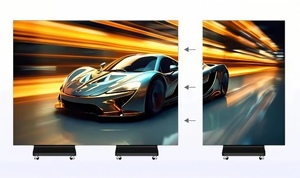 จอแสดงผลโปสเตอร์ LED พับได้สำหรับใช้งานภายในอาคาร GOB P1.25 ขนาด 1280x1920 มม. แผงอลูมิเนียมหล่อขึ้นรูป จอแสดงผลโฆษณา LED HDR ความสว่าง 500cd - Product Image 3