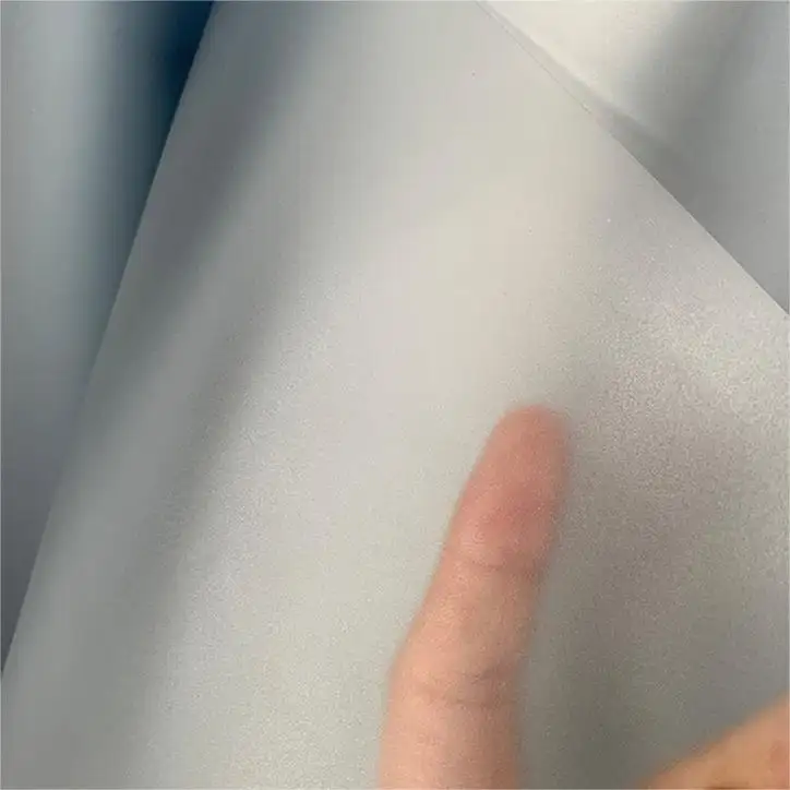 PVC 0,1-0,5mm Tischdecke Flexible klare transparente PVC-Folie für Tischdecke PVC-flexible Folie