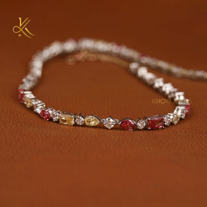 Chaîne de cou Hip Hop emblématique conçue avec des diamants Moissanite scintillants pour offrir une brillance accrocheuse et un style distinctif - Product Image 2