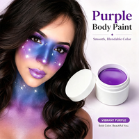 Peinture pour le visage et le corps à base d'huile, écologique, non toxique, 5 couleurs, faible MOQ, pour enfants et adultes, 50g, OEM/ODM disponible, vente chaude