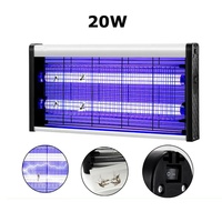 Solid State Electric LED ABS Eco-Friendly Mosquito Killer Lamp Wall-Mountable for Apartment & House Pest Control