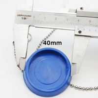 Bouchon de vidange pour baignoire, bouchon d'étanchéité pour évier de cuisine, bouchon de vidange pour évier de balcon/laverie, bleu