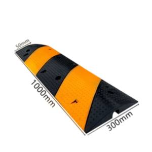 Ligne de production avancée épaissie effet d'avertissement caoutchouc sergé point ligne rainure ralentisseurs pour câbles de zone protégée/pipelines - Product Image 1