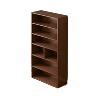 Étagère multicouche simple et support de rangement moderne pour la bibliothèque de salon domestique au sol pour l'application scolaire